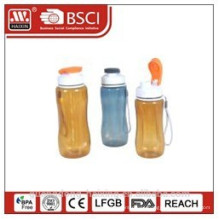 plastic material food grade water bottle,drinking bottle